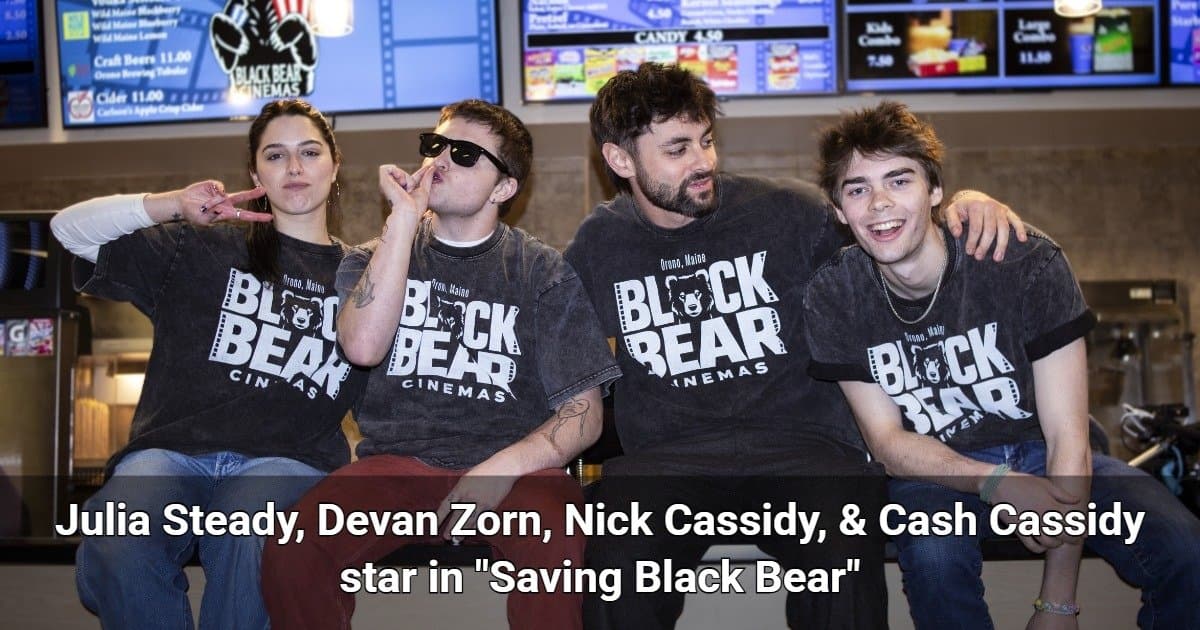Les frères Cassidy Amènent « Saving Black Bear » dans les Cinémas du Maine, Plaidant pour un Cinéma Indépendant
