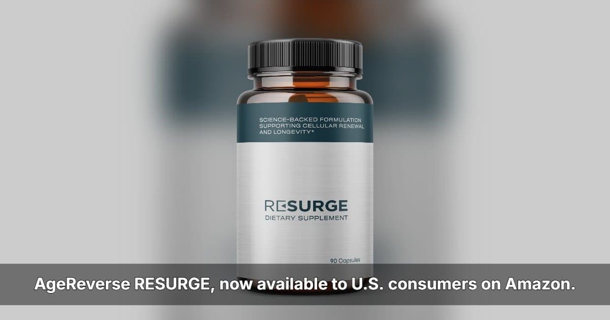 AgeReverse présentera le complément de longévité RESURGE aux acheteurs de détail américains lors de la session ECRM